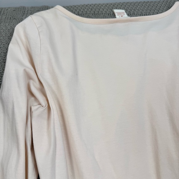 Sundance Women’s Ruched Ballet Pink Long Sleeve Top ~ Medium - Picture 8 of 10